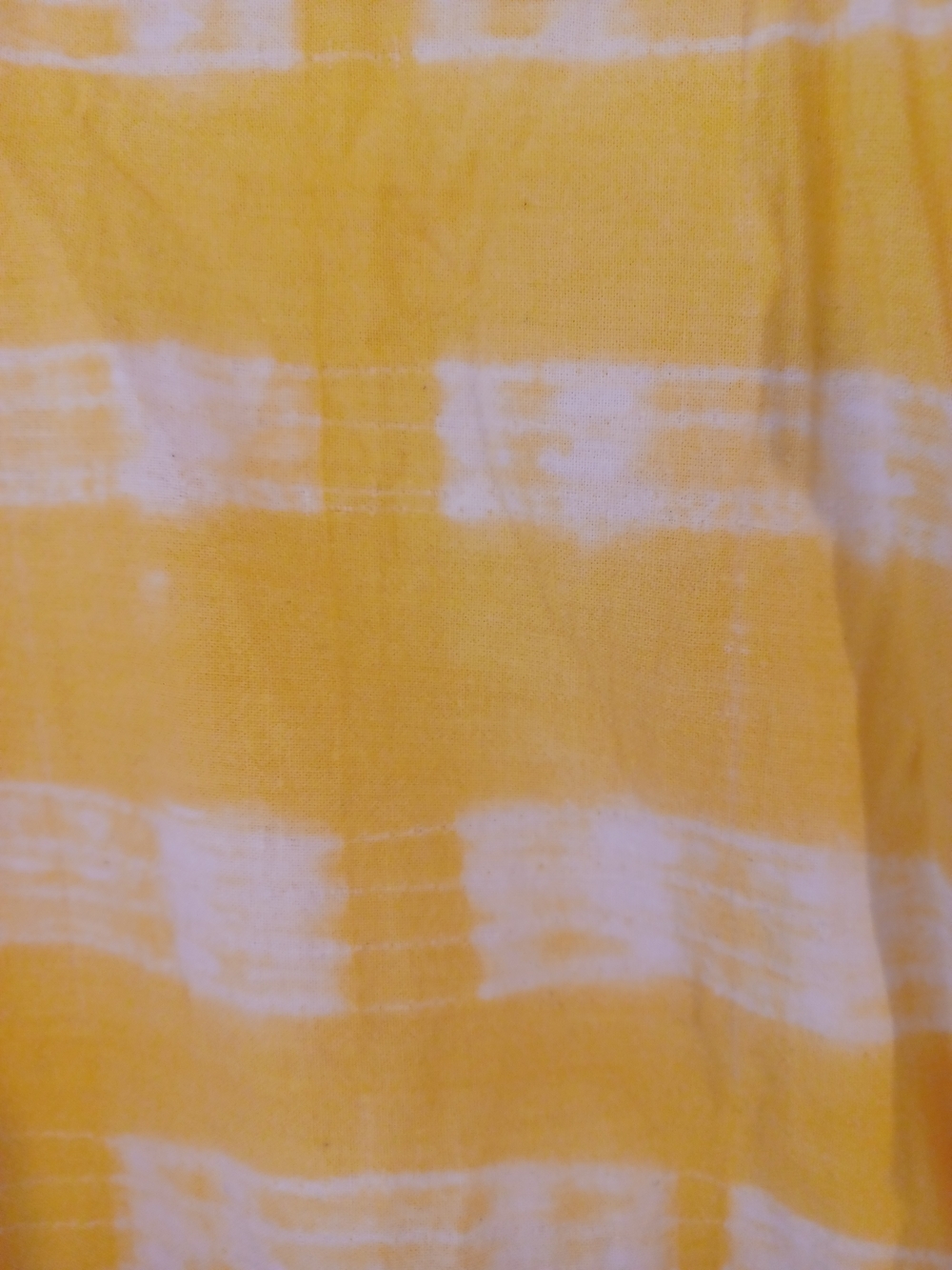 ZURI Yellow & White Striped Button-Up Top - Picture 3 of 5